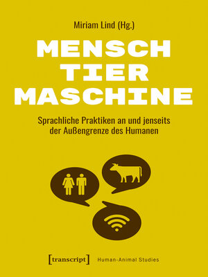 cover image of Mensch--Tier--Maschine